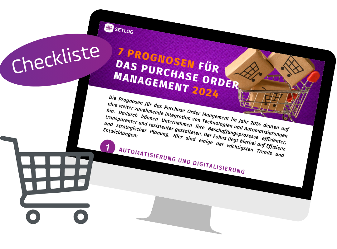 Downloaden Sie unsere Purchase Order Management Checkliste, um den Beschaffungsprozess zu optimieren